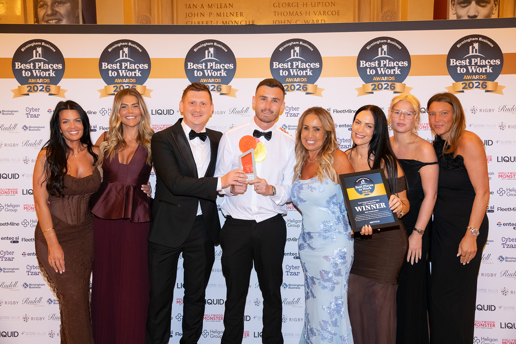 ‘People first’ approach sees S&R Construction take Large Employer title at ‘Best Places to Work Awards’