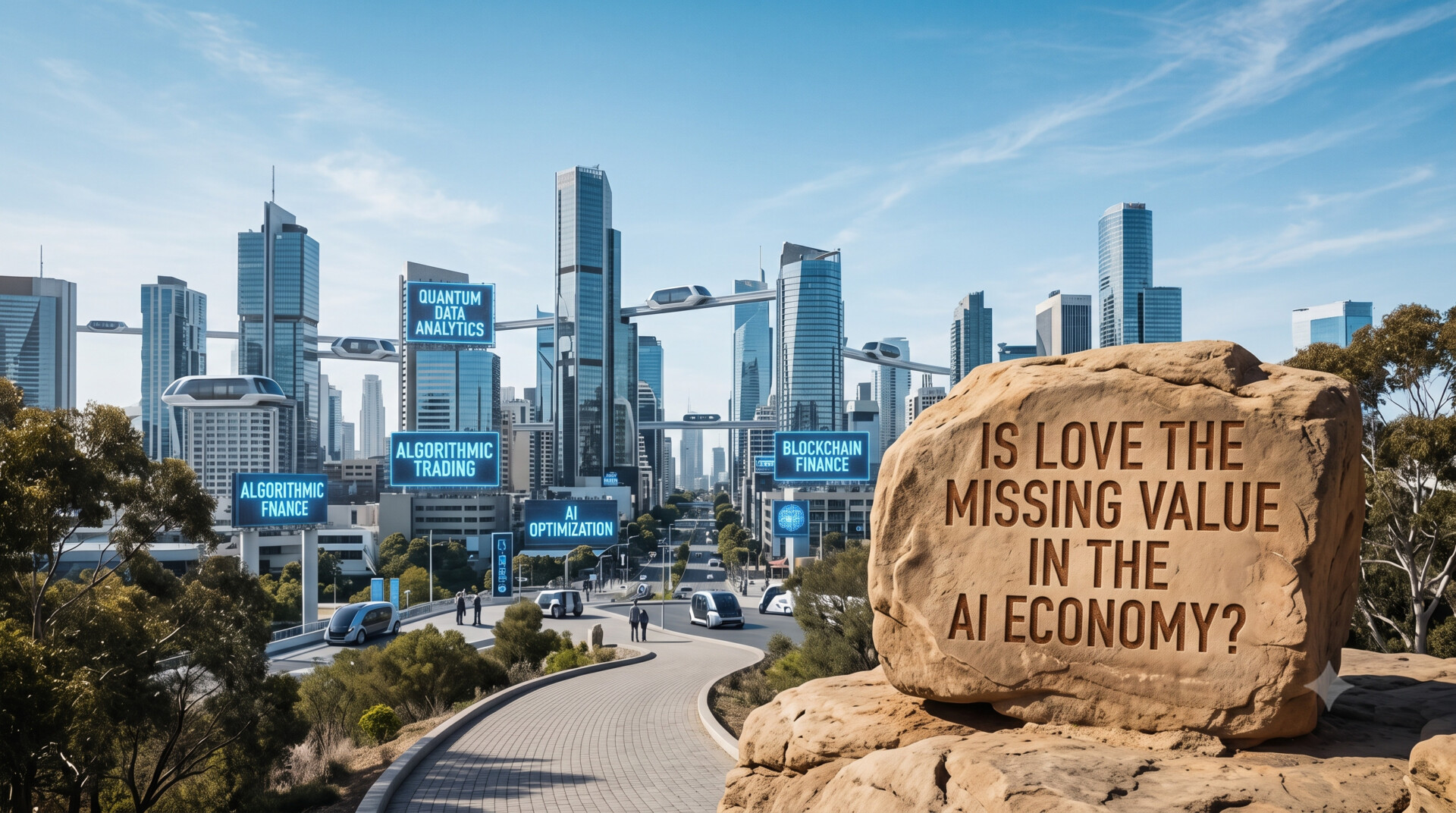 Bruno Wang asks whether love is the missing value in the AI economy