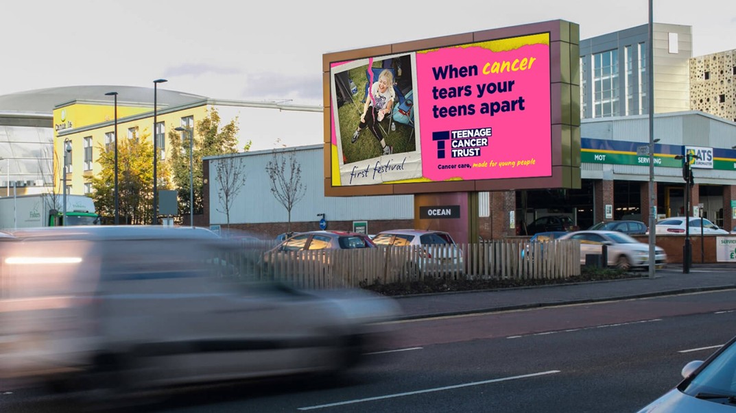 APS Group and Teenage Cancer Trust team up to deliver multi-channel campaign using AI automated artwork production
