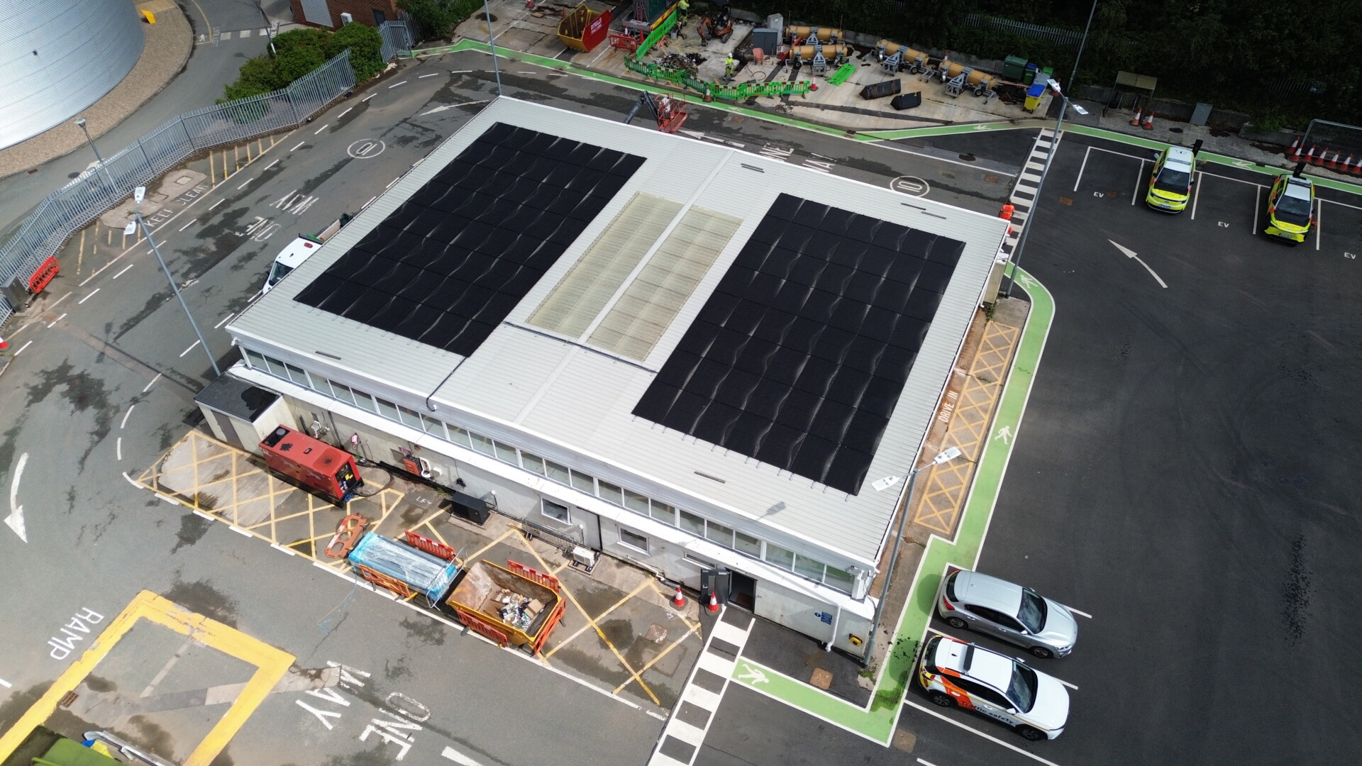 National Highways installs 825kW solar programme to accelerate depot decarbonisation