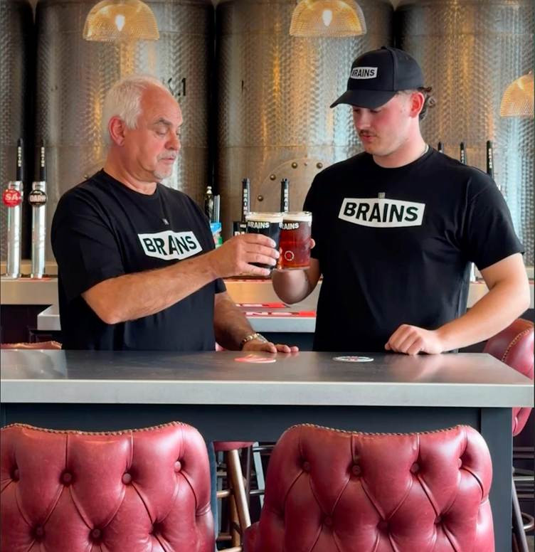 Brains Brewery campaign raises a glass to dads as it becomes one of its most successful ever