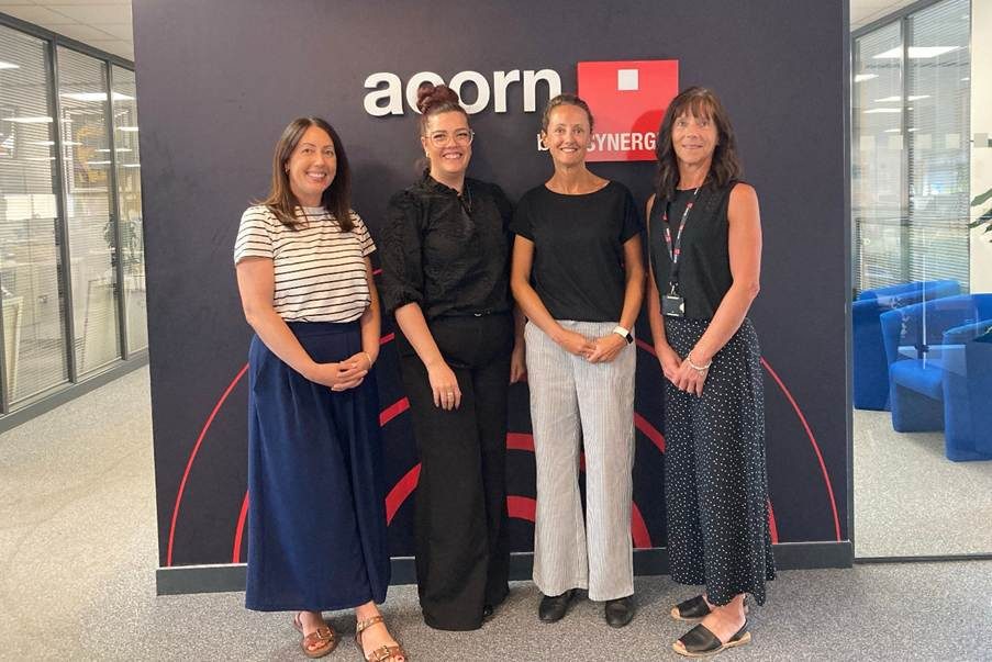 Acorn by Synergie partners with two women’s charities to help build career confidence