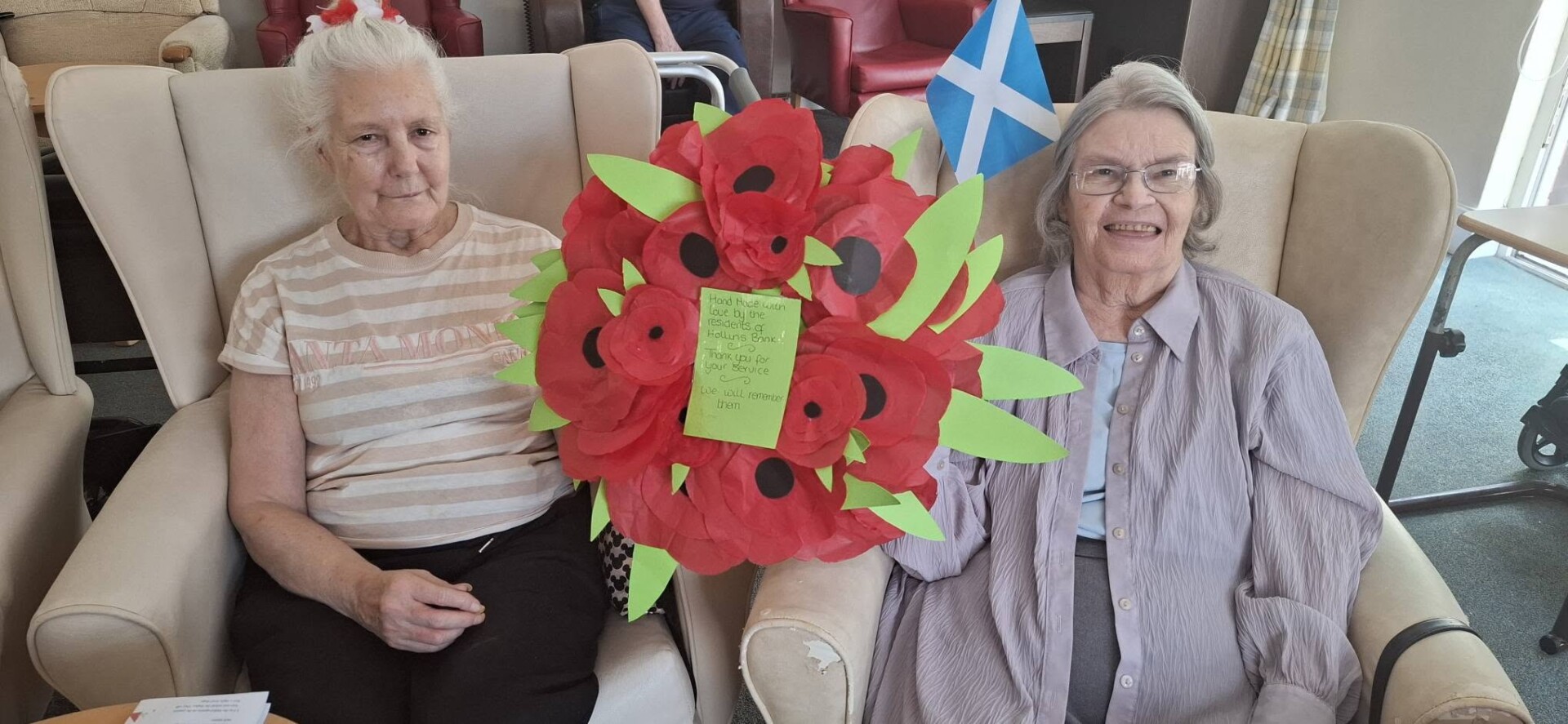 Hollins Bank proud to become Blackpool’s first Veteran Friendly Care Home