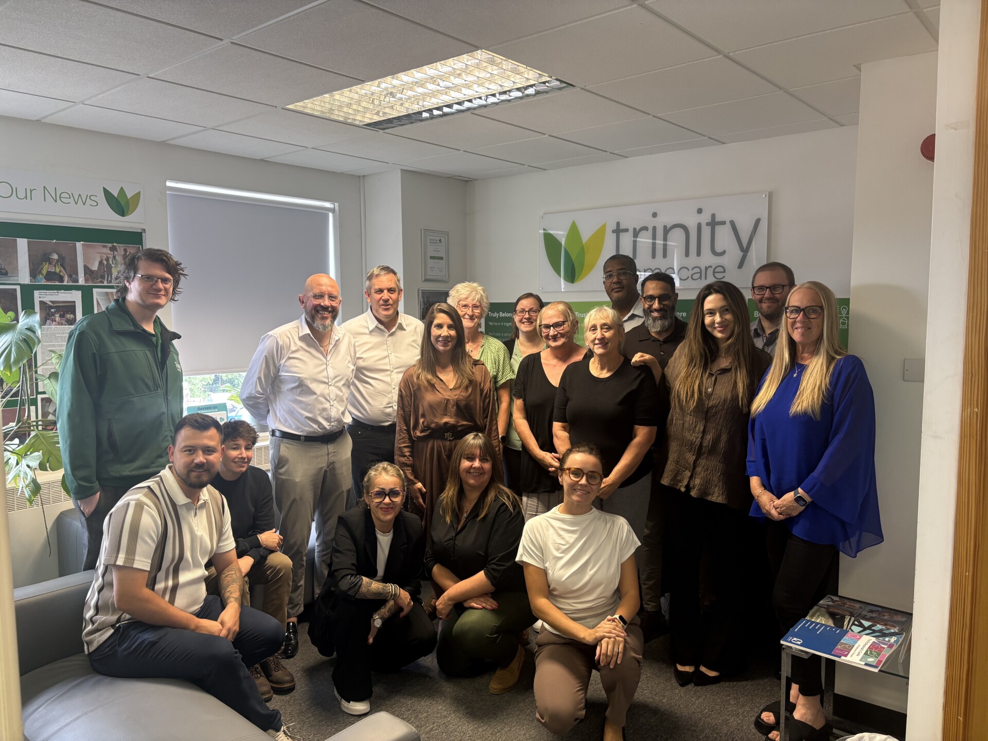 High five for Trinity Homecare Group with five National Care Awards finalists